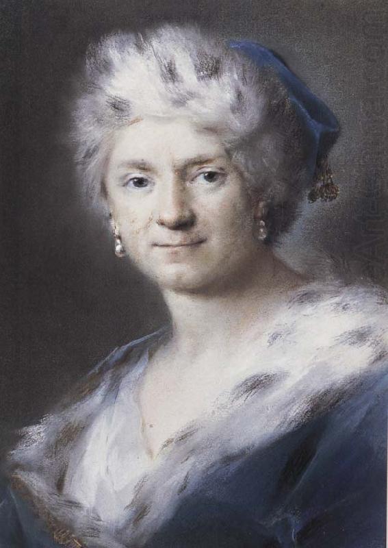 Self-Portrait as Winter, Rosalba carriera